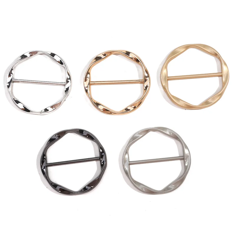 10 шт. фиксированный держатель для футболки угловой край поясные узелковые броши