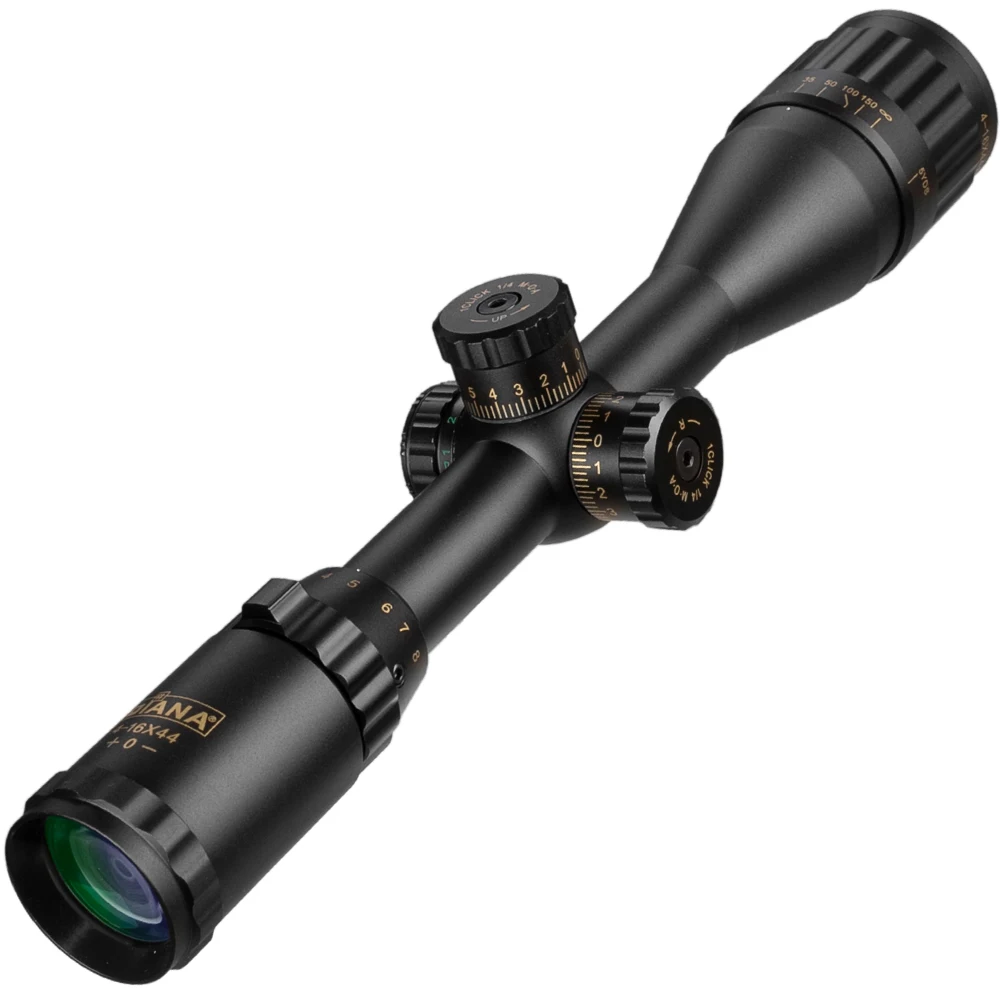 

4-16x44 Cross Sight Green Red Illuminated Tactical Optic Riflescope Hunting Rifle Scope Sniper Airsoft Guns Air