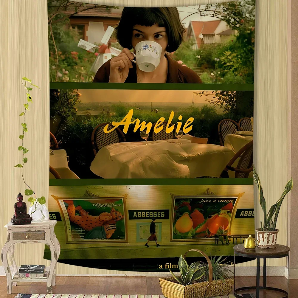 Amelie классический фильм DIY настенный гобелен подвесной Таро хиппи настенные