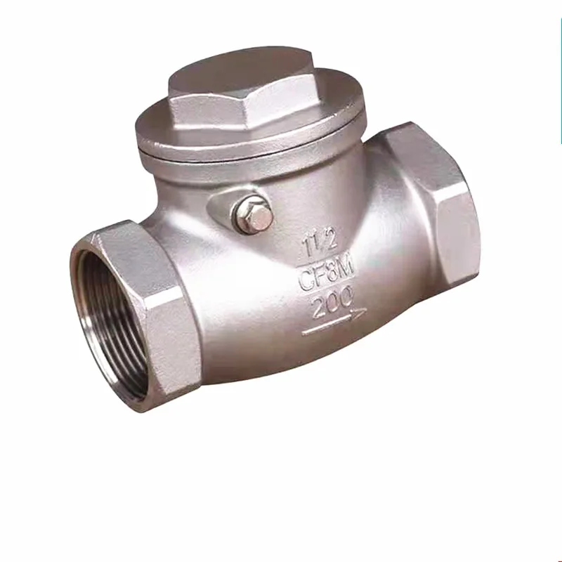 

DN50 304/316 Stainless Steel H14W-16 Horizontal Check Valve Pressure Pipe One-Way Anti-Backflow Switch