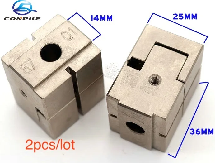 

2pcs original replacement fixture for Wenxing 218E horizontal key cut machine original fixture single head