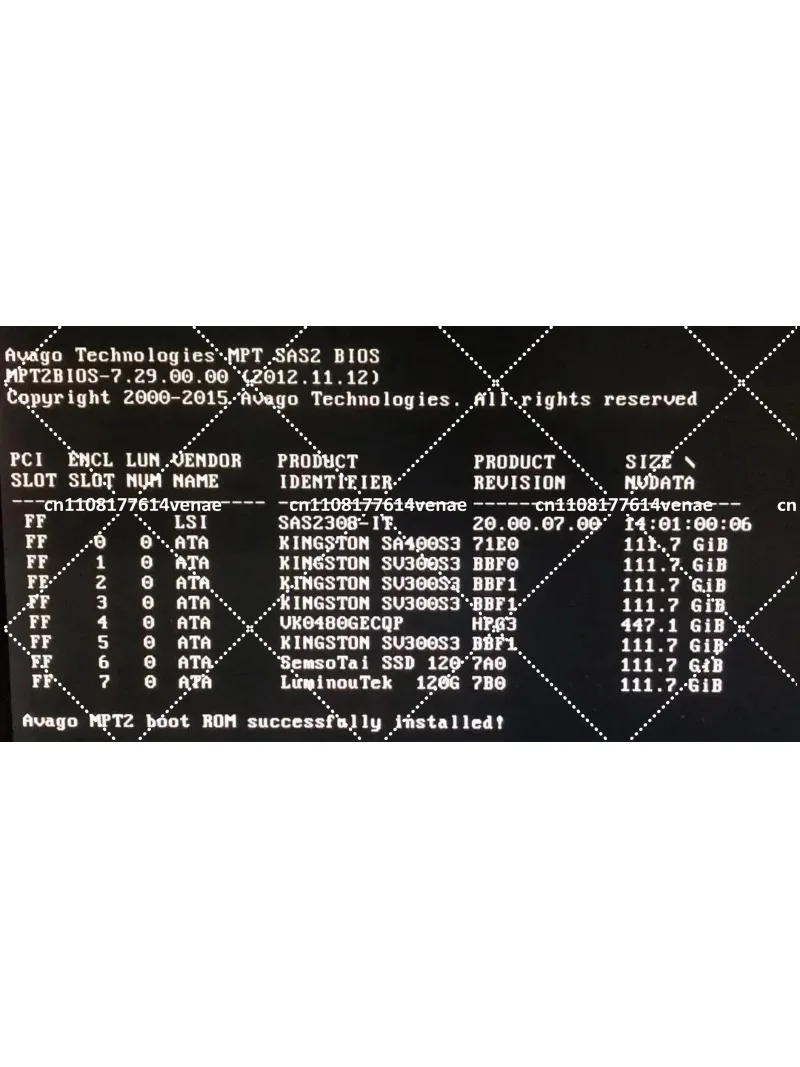 Контроллер LSI SAS2208 6Gbs HBA IT Mode PCI-E 3.0 ZFS FreeNAS unRAID с 2 SATA-кабелями (art.: 3920db3d23a8d) - 3920db3d23a8d
