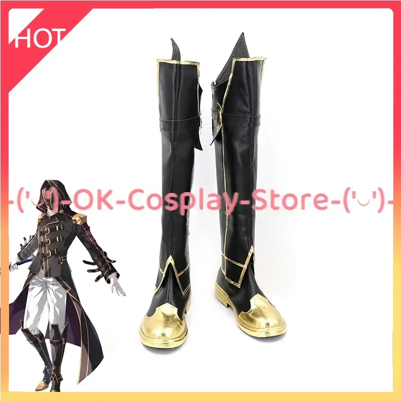 Обувь для косплея Руфуса Хэллоуин искусственная кожа аниме реквизит