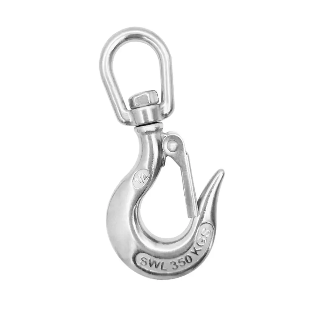 

2x Stainless Steel Snap Swivel Shackle 113mm/4.45" Length -Sailboat Hardware