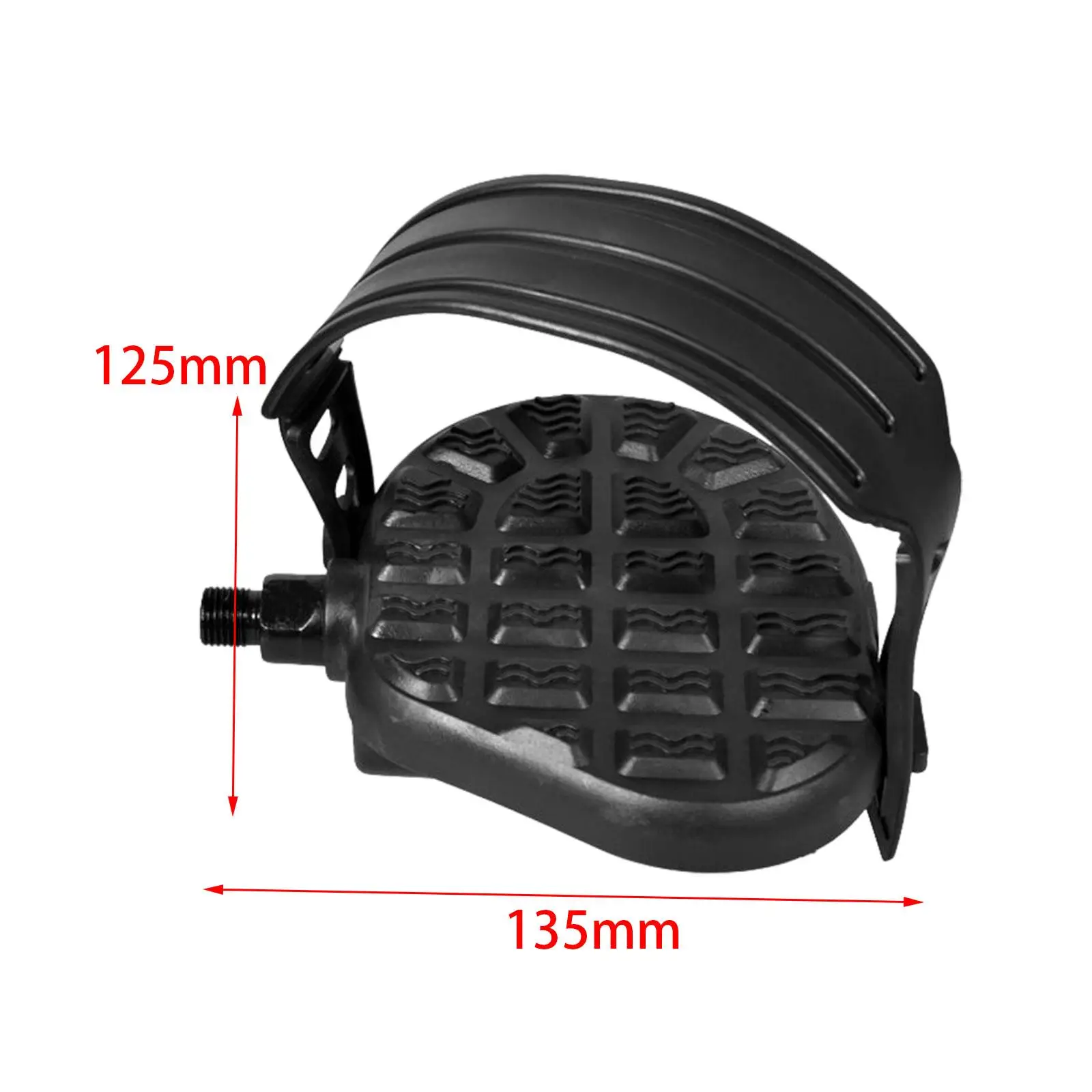 Универсальные педали для велотренажера Schwarz сменное оборудование фитнеса езды