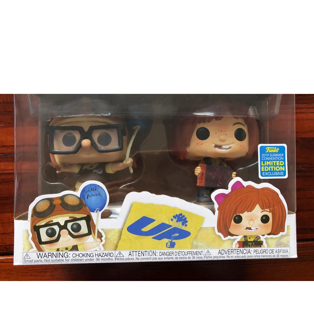 

NEW! CARL & ELLIE UP with box Vinyl Action Figures Model Toys for children