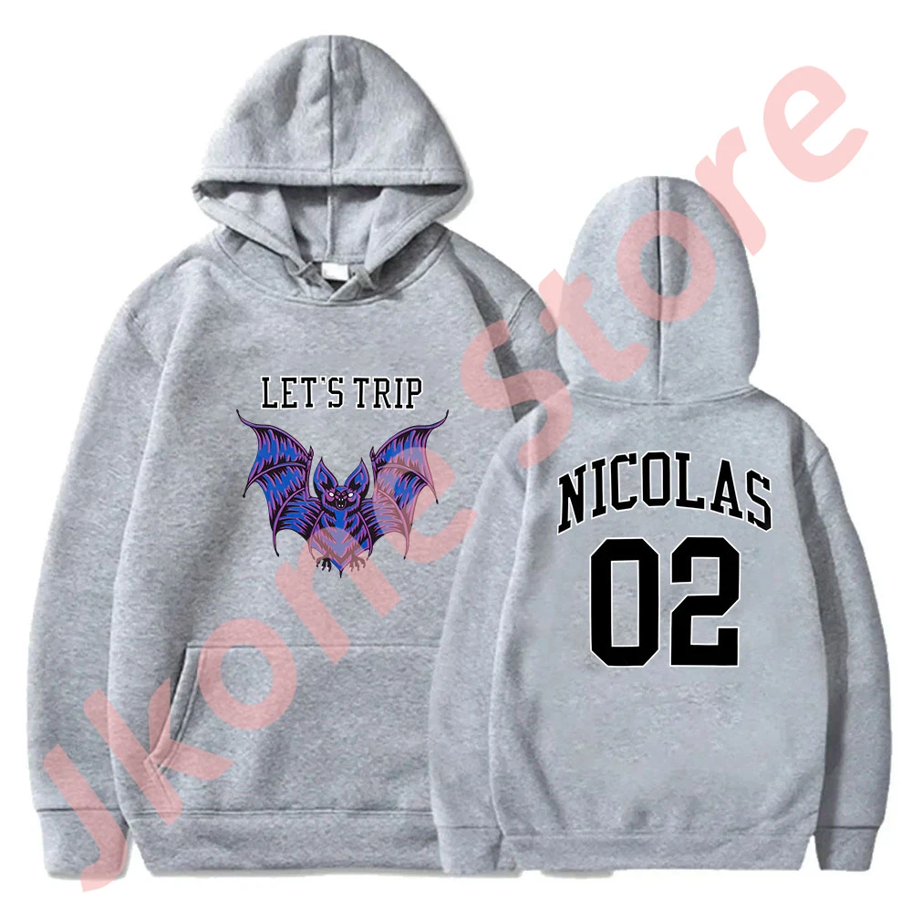 Sturniolo Triplets Let's Trip Bat Logo Merch толстовки косплей женские мужские модные