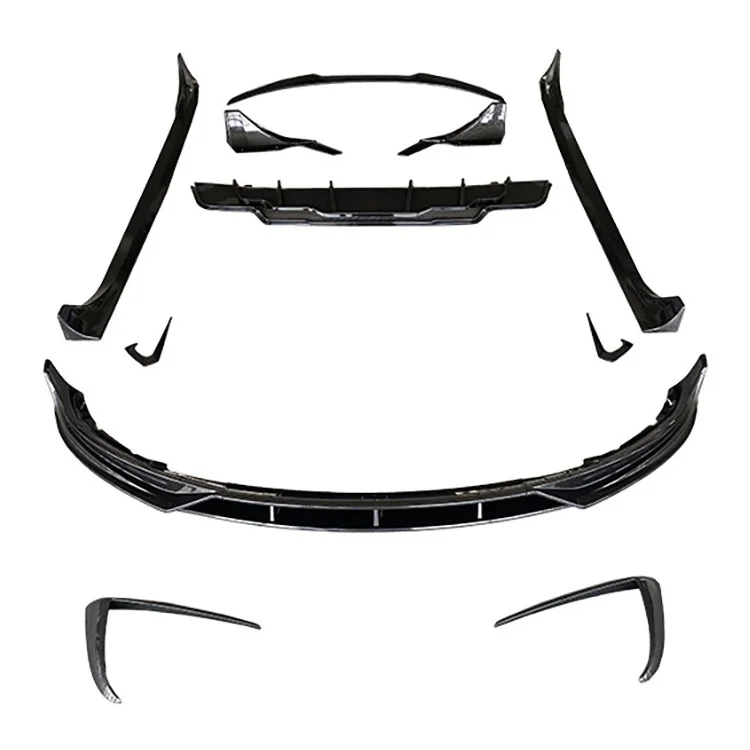 

FAST Style Front Lip Rear Diffuser Side Skirt Spoiler Vents Body Kit For Tesla Model 3 2018+