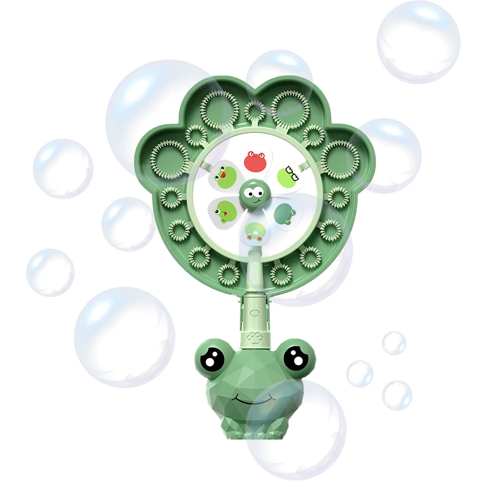 

Windmill Bubble Wand 15 Hole Multi-color Bubble Machines Outdoor Indoor Camping Games For Toddlers Bubbles Toy With Bubble
