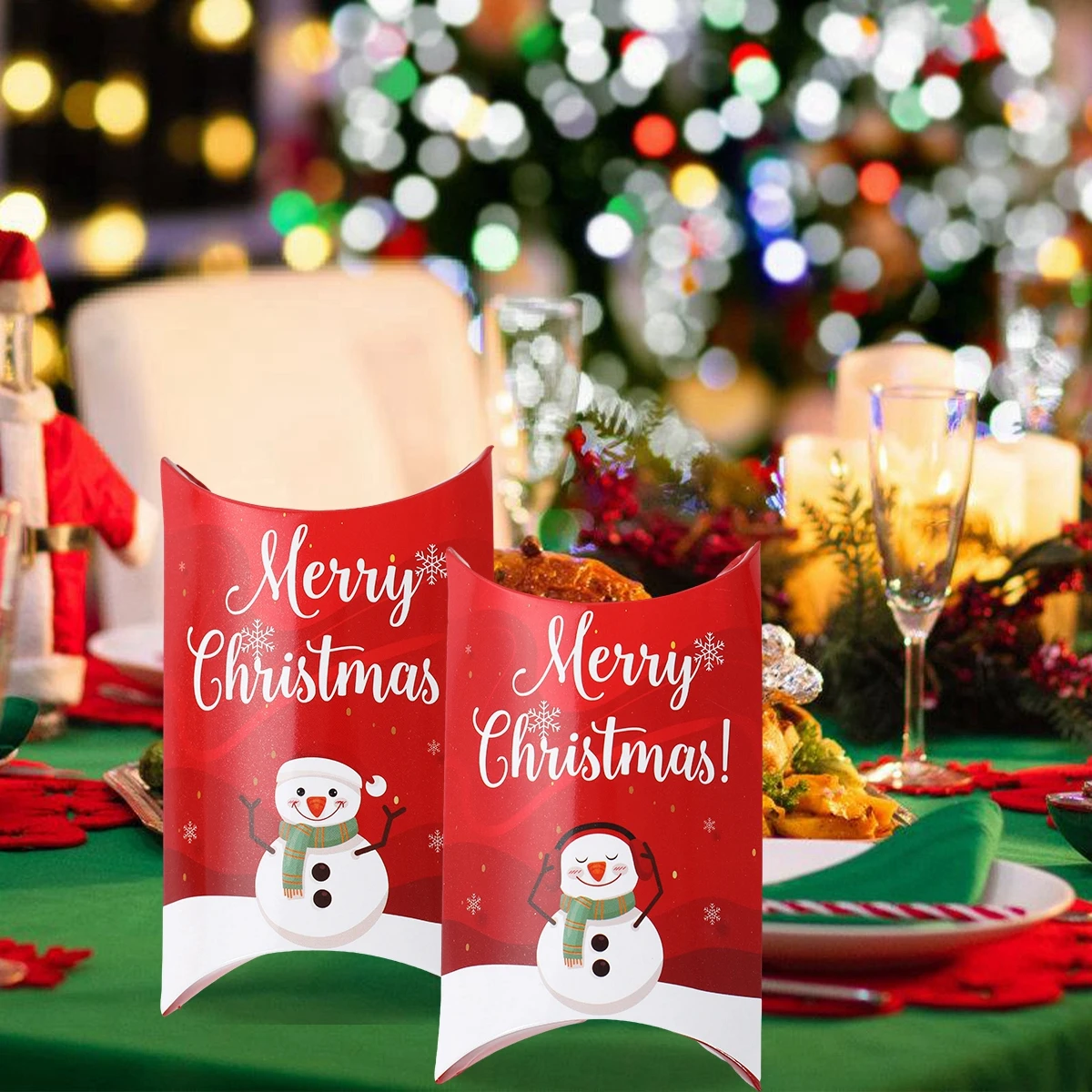 Рождественская подарочная коробка