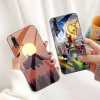 avatar the last airbende phone case tempered glass for huawei p30 p20 p10 lite honor 7a 8x 9 10 mate 20 pro