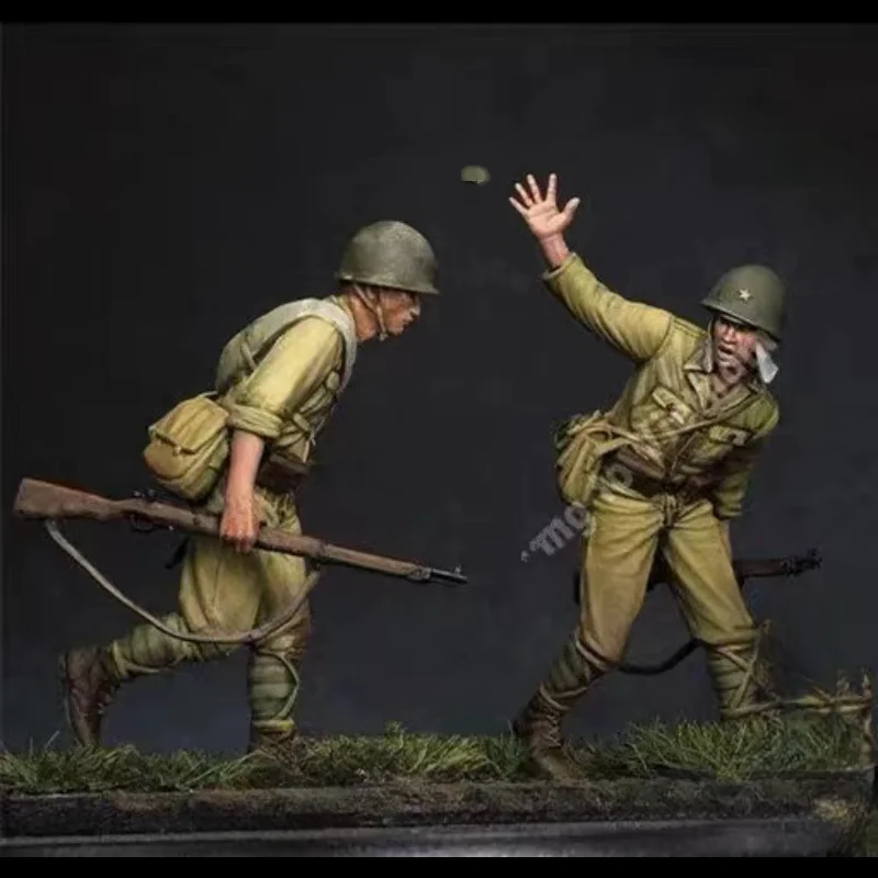 Комплект модели из смолы 1/35 GK военная тема в разобранном и неокрашенном виде 579R