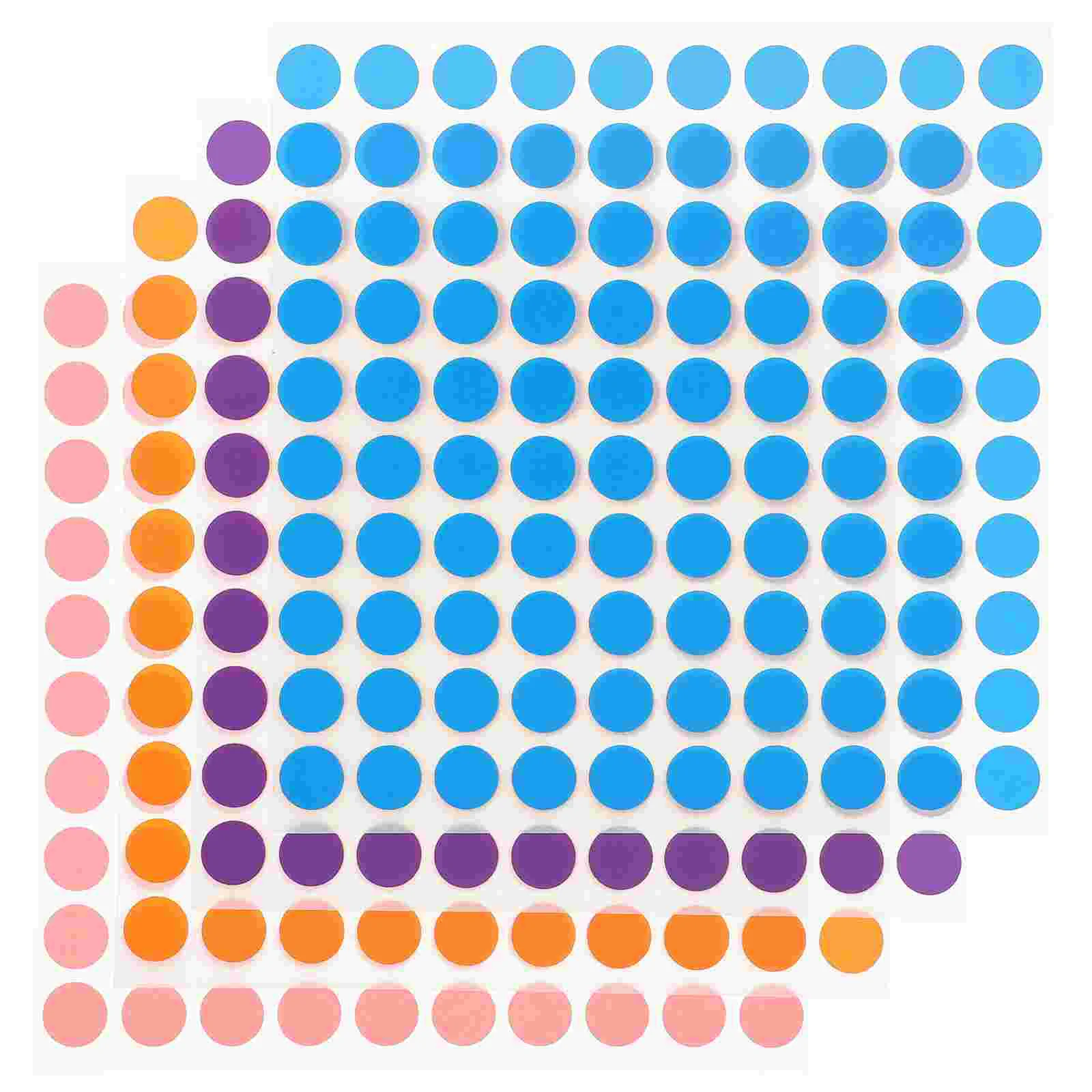 

16pcs Dot Stickers Colors Circle Dot Labels Dot Stickers Small Sticker Paper Dot Stickers Circle Stickers