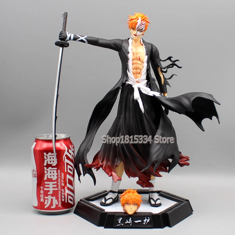 

Anime Bleach Figures GK Kurosaki Ichigo Action Figure Thousand Year Blood War BLEACH Figurine 31cm PVC Collection Model Doll Toy