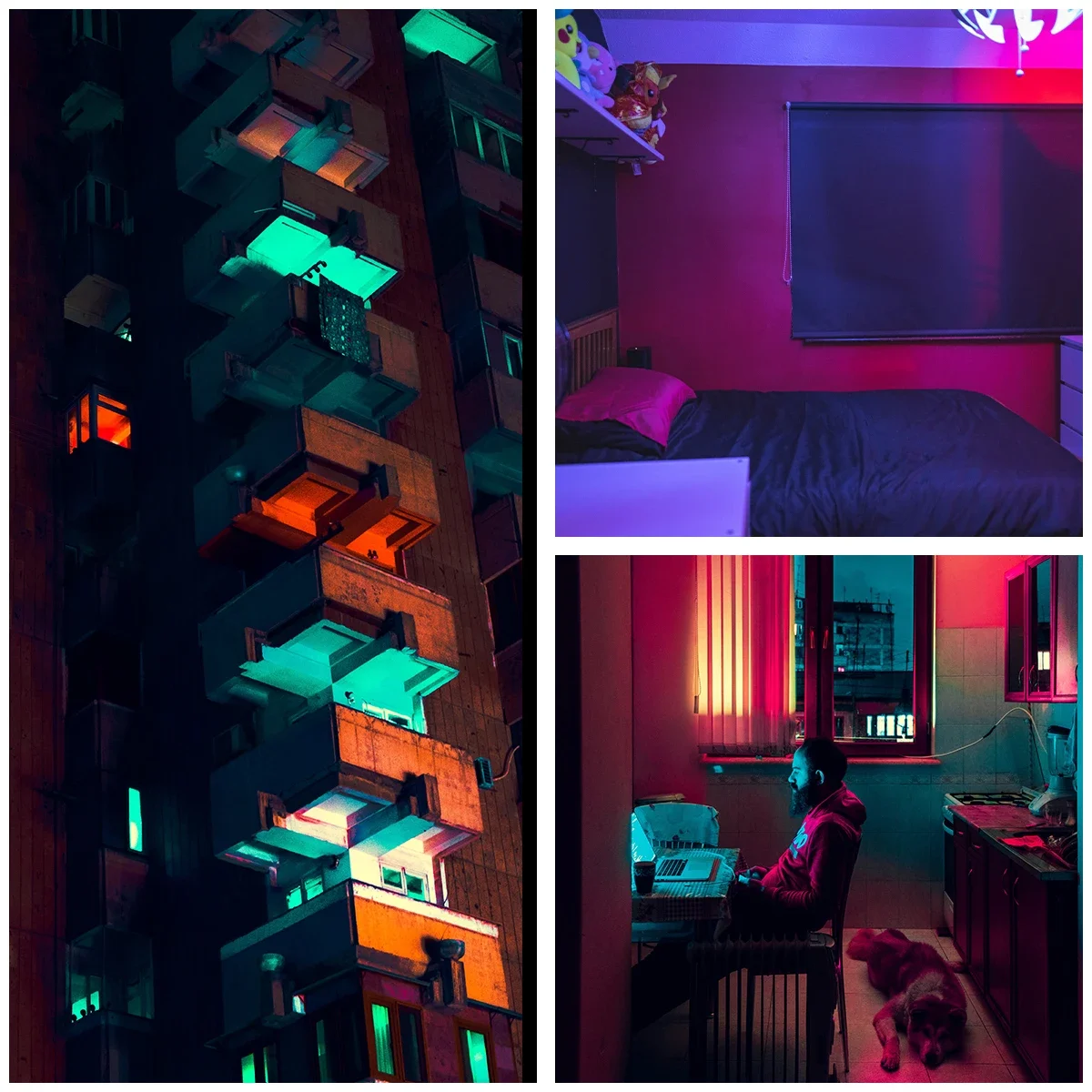 Умная лампочка с голосовым управлением 9 Вт RGB регулируемой яркостью E27 Wi-Fi Led Magic