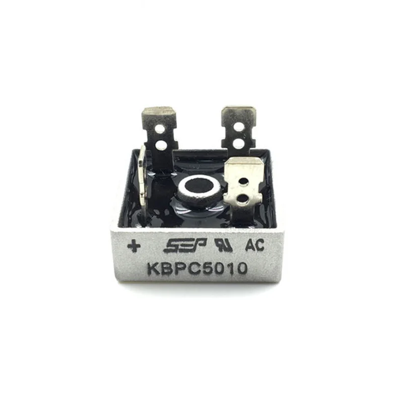 

KBPC5010 KBPC2510 KBPC1010 Rectifier bridge pile Diode Bridge Rectifier 50A 25A 10A 1000V