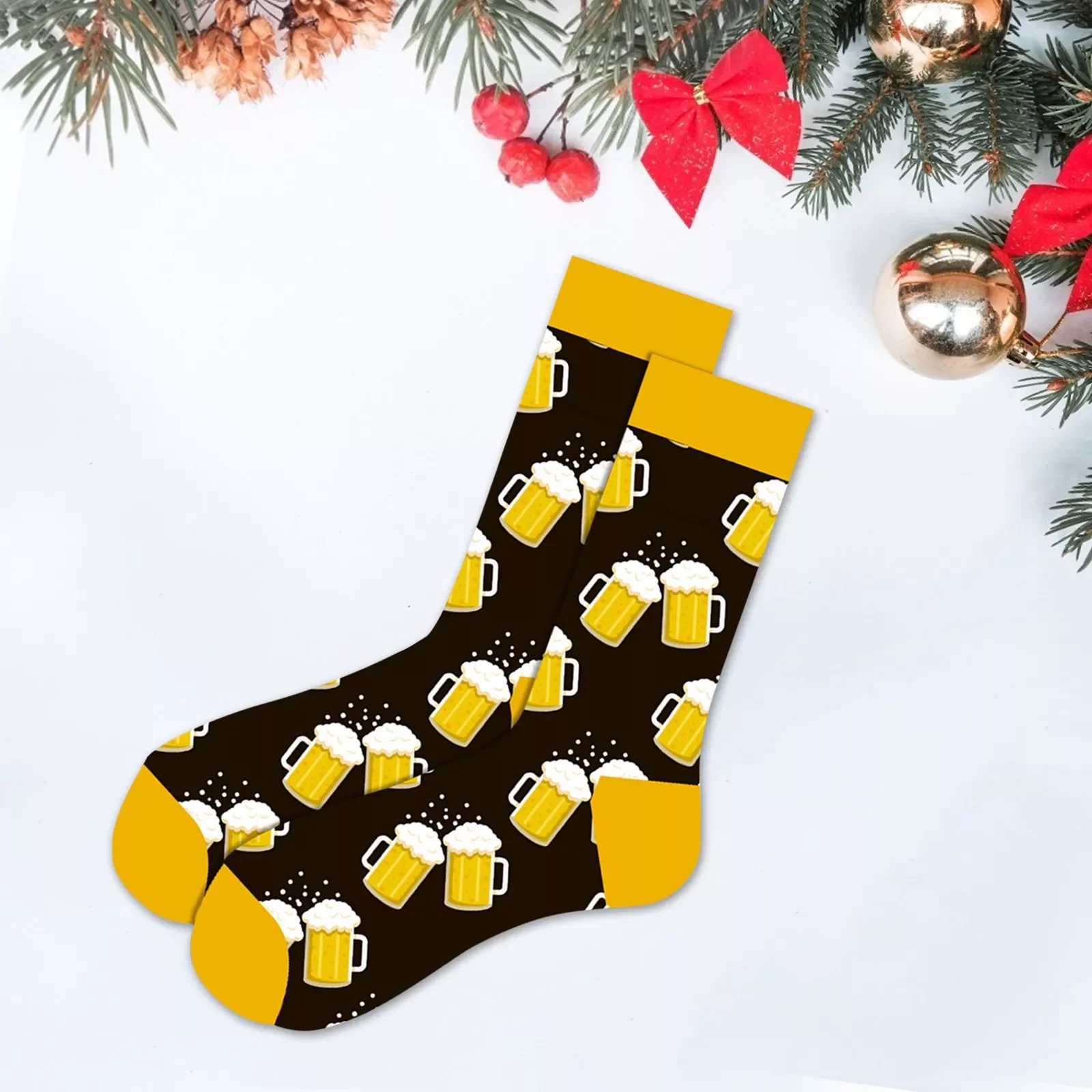 

Fashion Funny Mens Socks Hip Hop Harajuku Kawaii Cartoon Cotton Socks Fruit Animal Beer Food Happy Casual Socks Gifts For Men