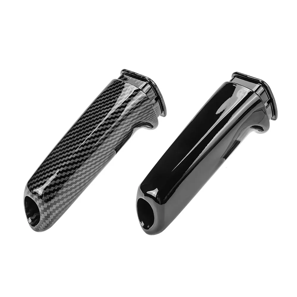 

For BMW E46 E90 E92 E60 E39 F30 F34 F10 F20 Accessories Universal Carbon Fiber Pattern Car Handbrake Grips Cover Interior Trim