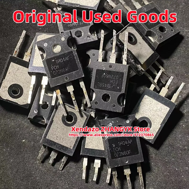 

5pcs Original FCH072N60F 72N60F 600V 52A TO-247 MOSFET