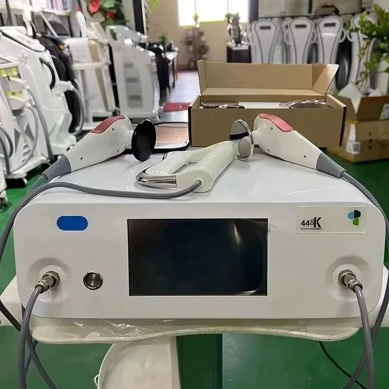 INDIBA Текартерапия для похудения проникает 12 см до 448 кГц машина Tecar система