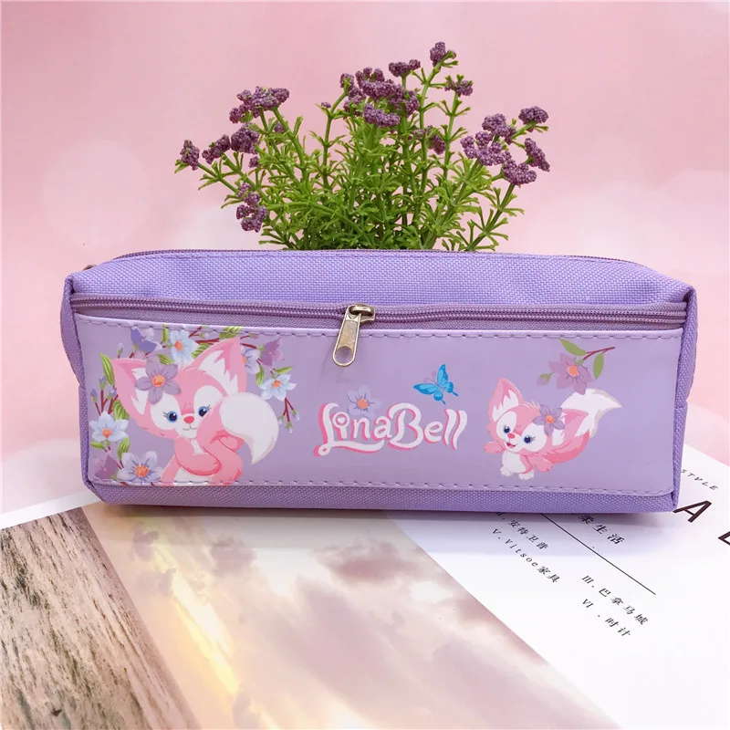 Disney Linabell кавайный чехол для карандаша мультяшный большой объем студентов