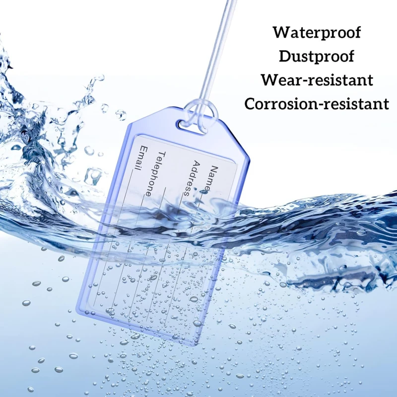 10/20 шт. прозрачная задняя крышка для идентификационной Карты