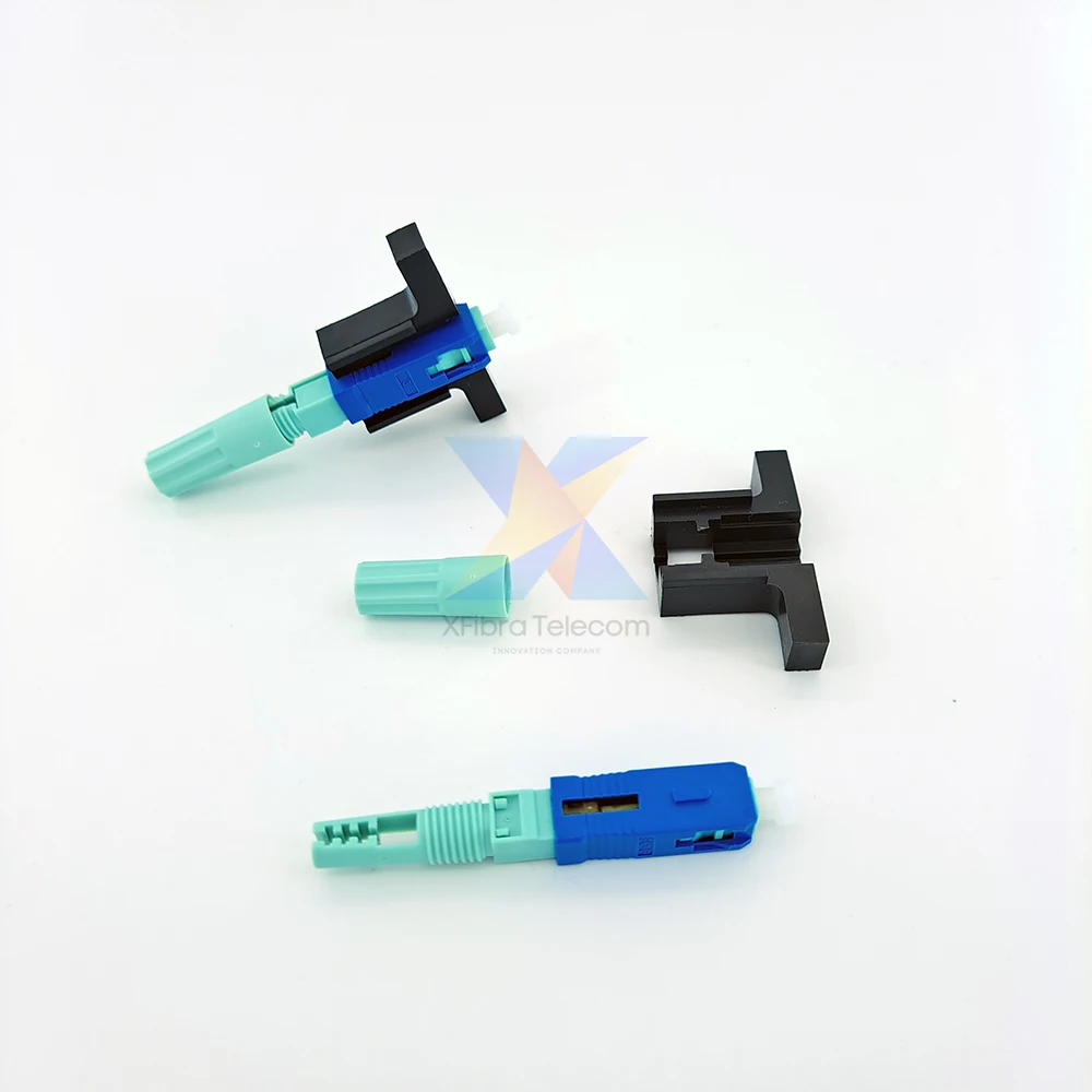 Акция SC APC 58 мм SM одномодовый оптический соединитель FTTH инструмент холодного