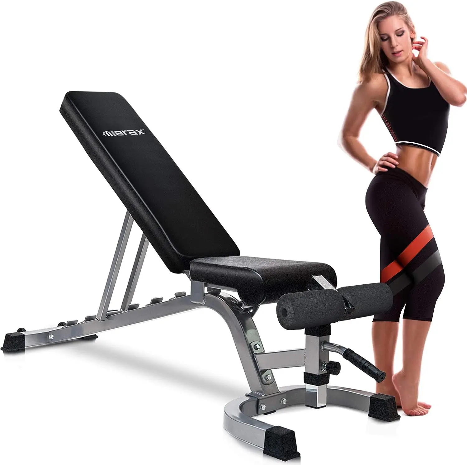 

Weight Bench 1000 LBS Capacity, Incline Decline Exercise Utility Workout Bench 7+4 Positions Adjustable for Multi-Purpose Home G