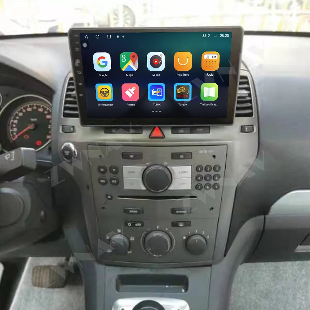 Android 11 8 + 256 ГБ для Opel Zafira 2005 - 2014 IPS HD экран радио Автомобильный мультимедийный