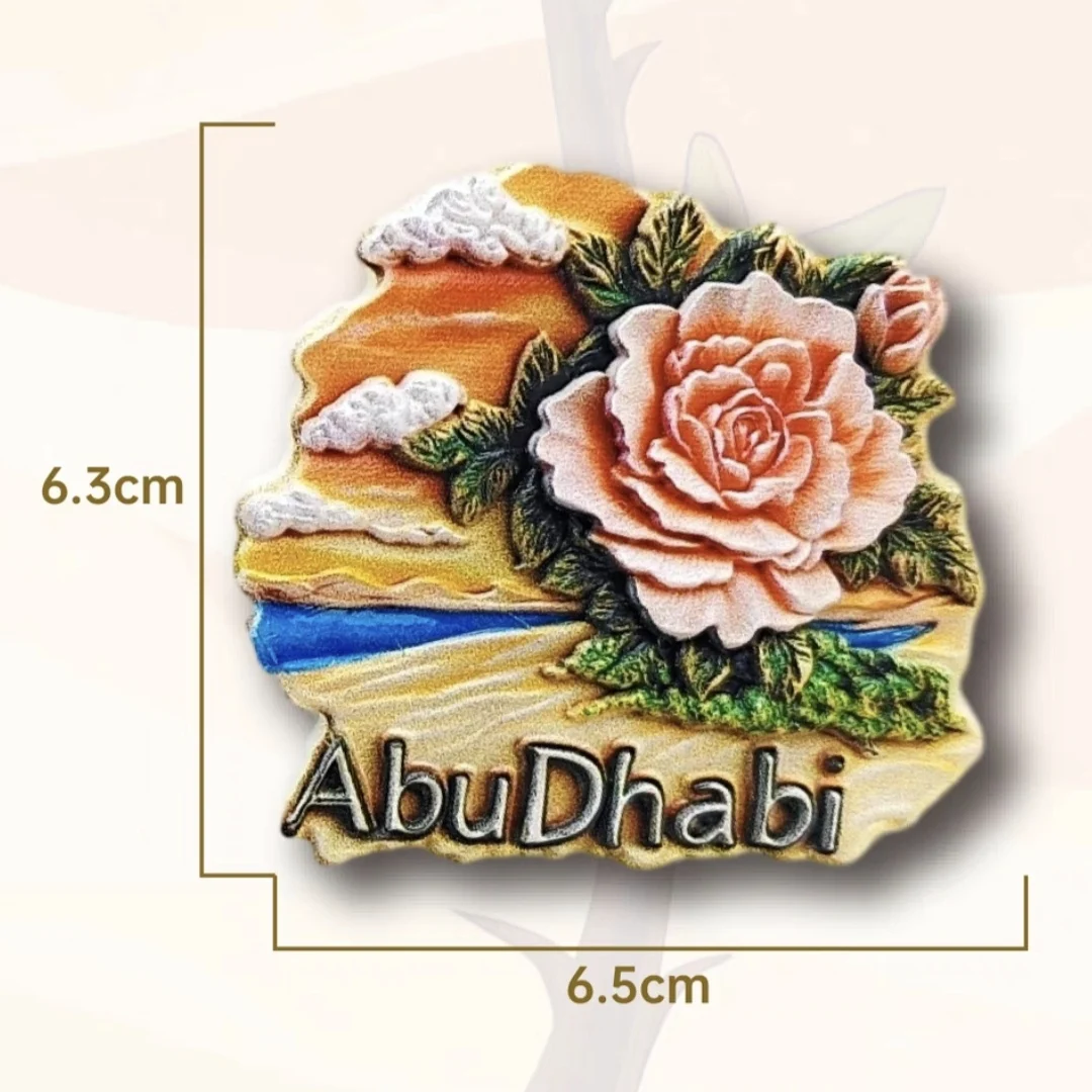 

3D магниты на холодильник Азия Объединенные арабские эмираты Абу Даби из смолы