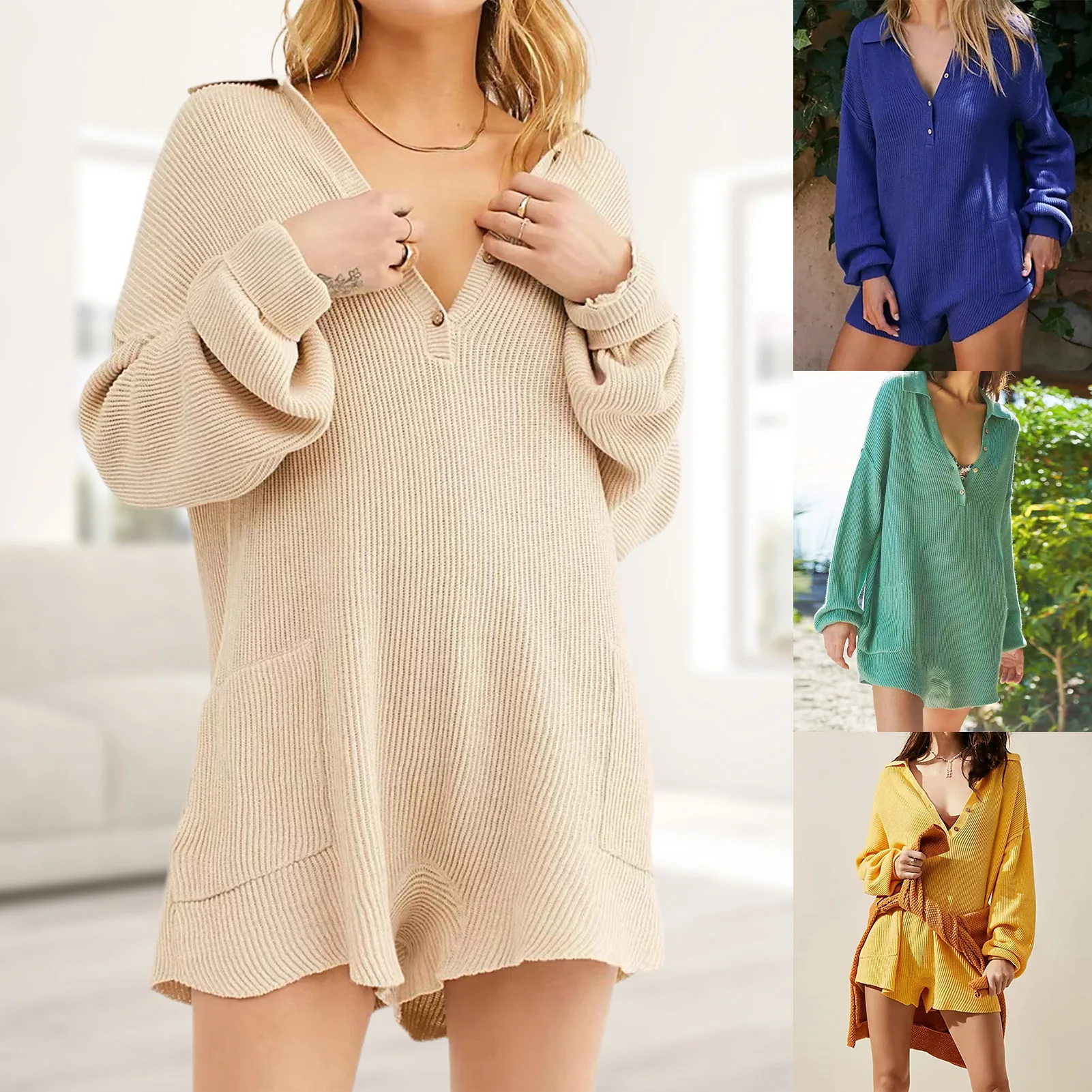 

Korean Women Autumn Short Jumpsuits Solid Color Elegant Temperament Jumpsuits Loose Casual Harajuku Simple Clothing