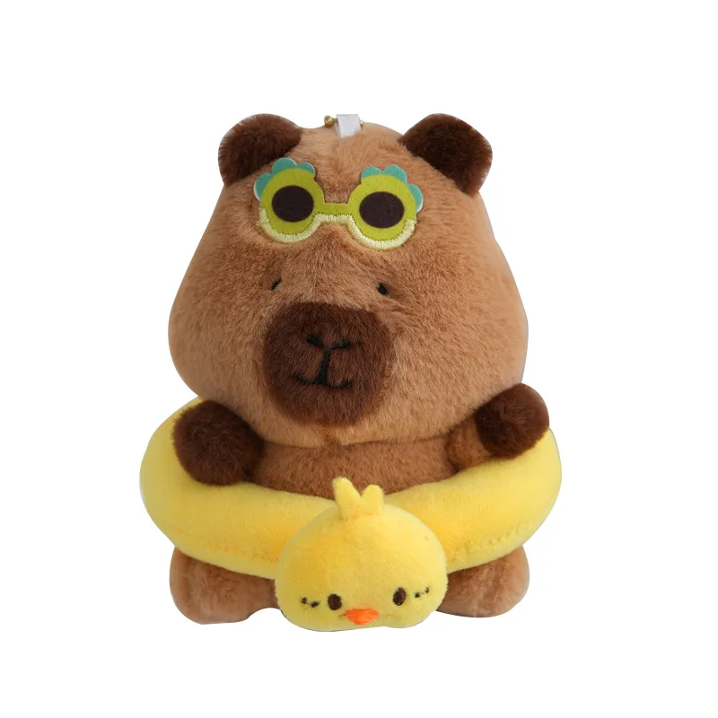 Плюшевый брелок капибара