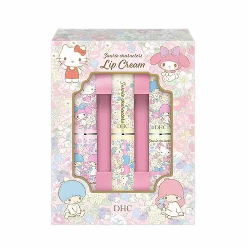 

Lip Balm DHC Lipstick Three-Piece Set Limited Edition Gemini Sanrio Moisturizing Lip Cream Lip Care Nutritious Chapped lips