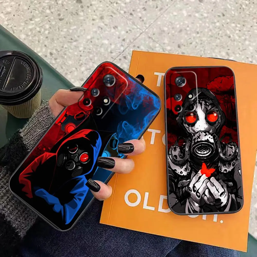 

Funda Capa K40 Case For Redmi NOTE 11 11 4G 10 9 9S 8T 8 7 K40 K30 K20 10 10C 9 9C 8 8A Pro 5G Case Para Funny Gas Mask Graffiti