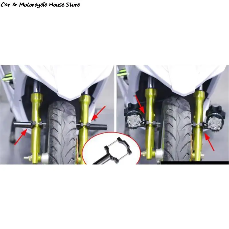 Универсальный кронштейн для байкерского бампера Модифицированная подставка фар