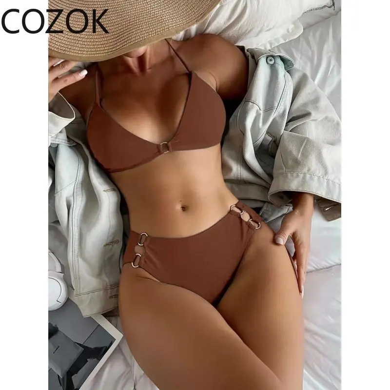 

2023 New Sexy Bikini Multi-color Female Swimsuit Separate Swimsuit Bathing Suit Women Swimwear стринги