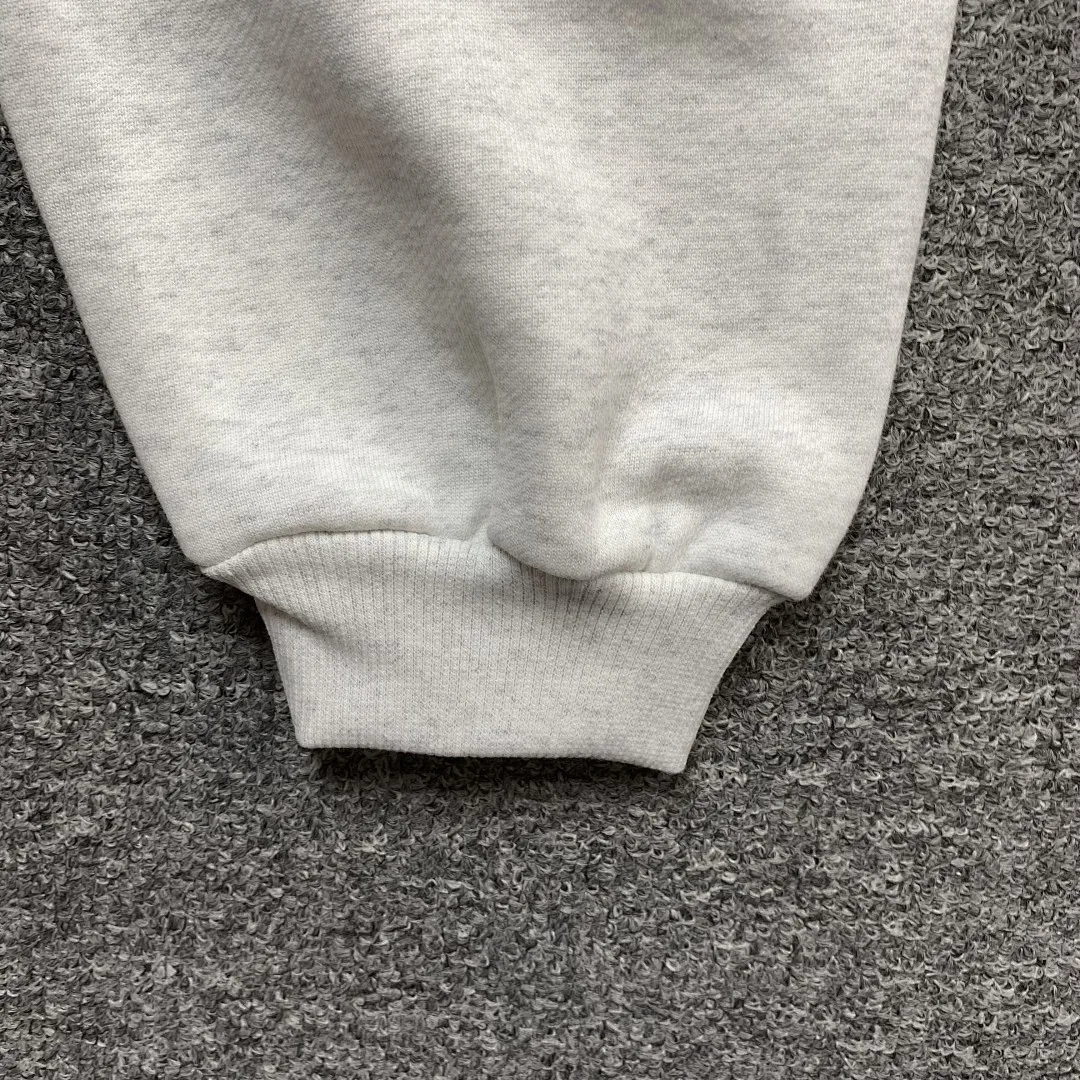 Фото Худи оверсайз унисекс 2026 Kanye West YZY x Gsa Black Gog Black Dog Russian Fleece Lined, хлопковая толстовка с капюшоном для мужчин и женщин №4
