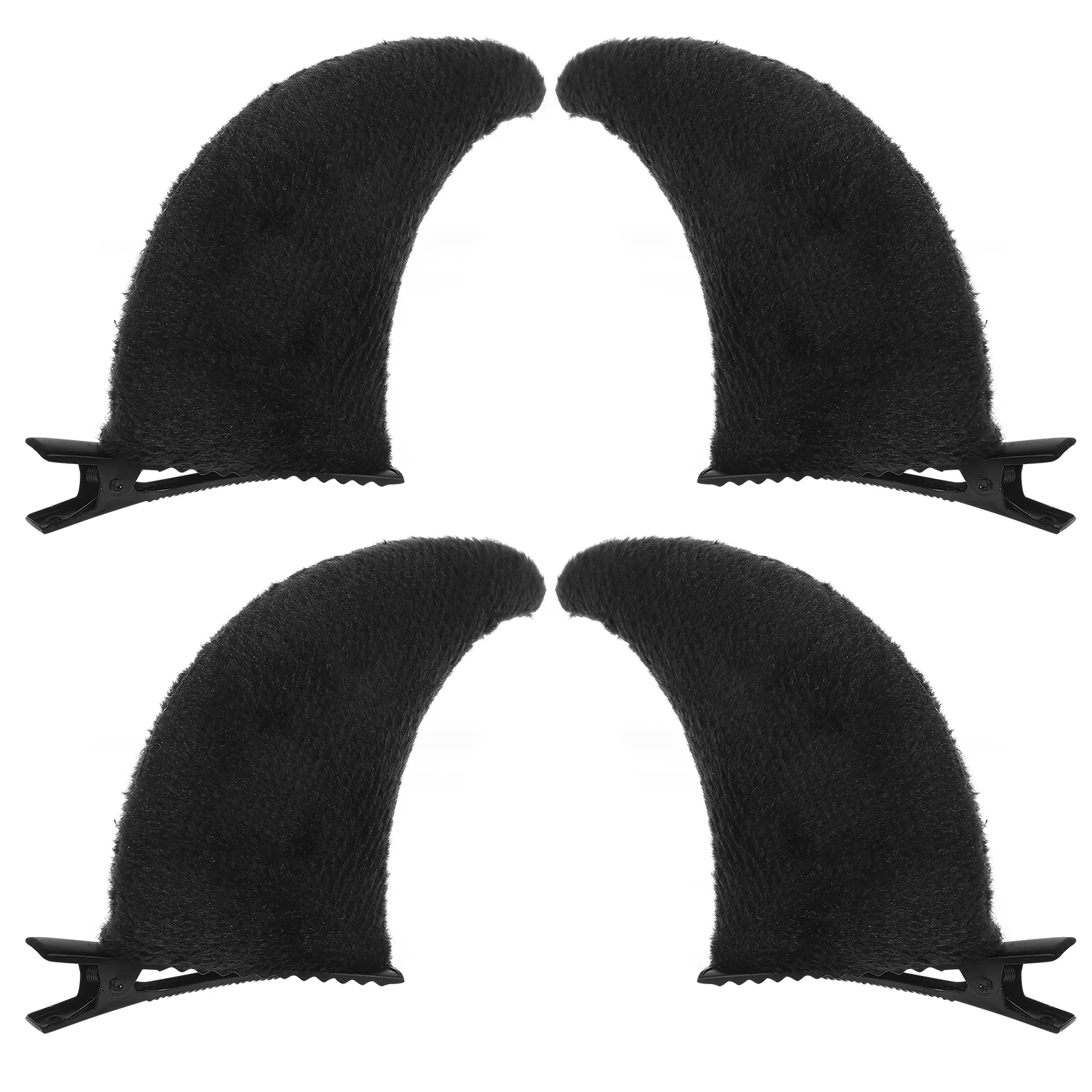 

Заколки для волос из бычьего рога, аксессуары для готических рогов, женские черные заколки для косплея на Хэллоуин