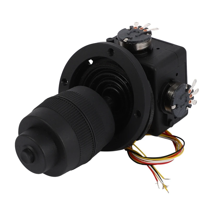 

4X Electronic 4-Axis Joystick Potentiometer Button For JH-D400B-M4 10K 4D Controller With Wire For Industrial