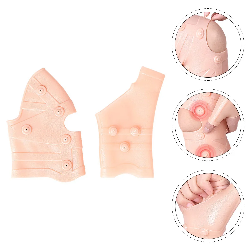 

Wrist Knee Support Sleevepads Brace Magnet Protector Riding Kneecap Cycling Sleeves Silicone Pad Hand