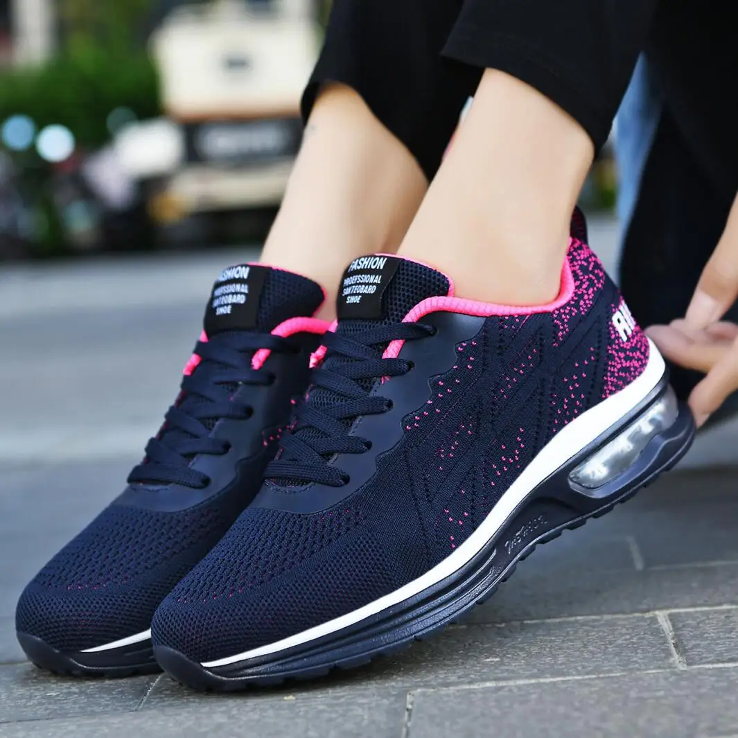 

Women Running Shoes Breathable Casual Shoes Outdoor Lightweight White Tenis Sport Shoes Casual Walking Sneakers for Wamen Basket