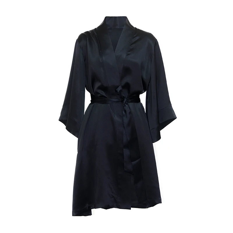 100% Silk 19mm Mulberry Silk Pajamas Are Breathable Comfortable  Soft Simple  Light Luxury Style Pajamas