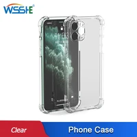 clear shockproof phone case for iphone 14 13 12 11 pro max mini xs max x xr 8 7 6 5s plus se 2020 silicone cases back cover