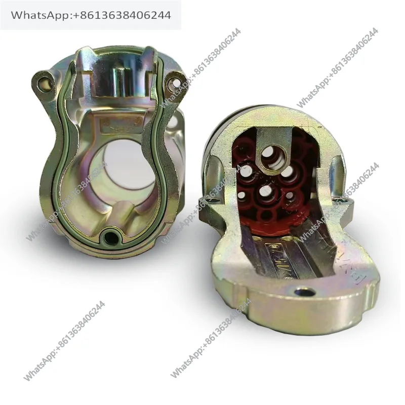 Фото TE Intercon M40-6 Core Power-L с изогнутыми сиденьями Авиационная вилка Intercontec Разъем №4