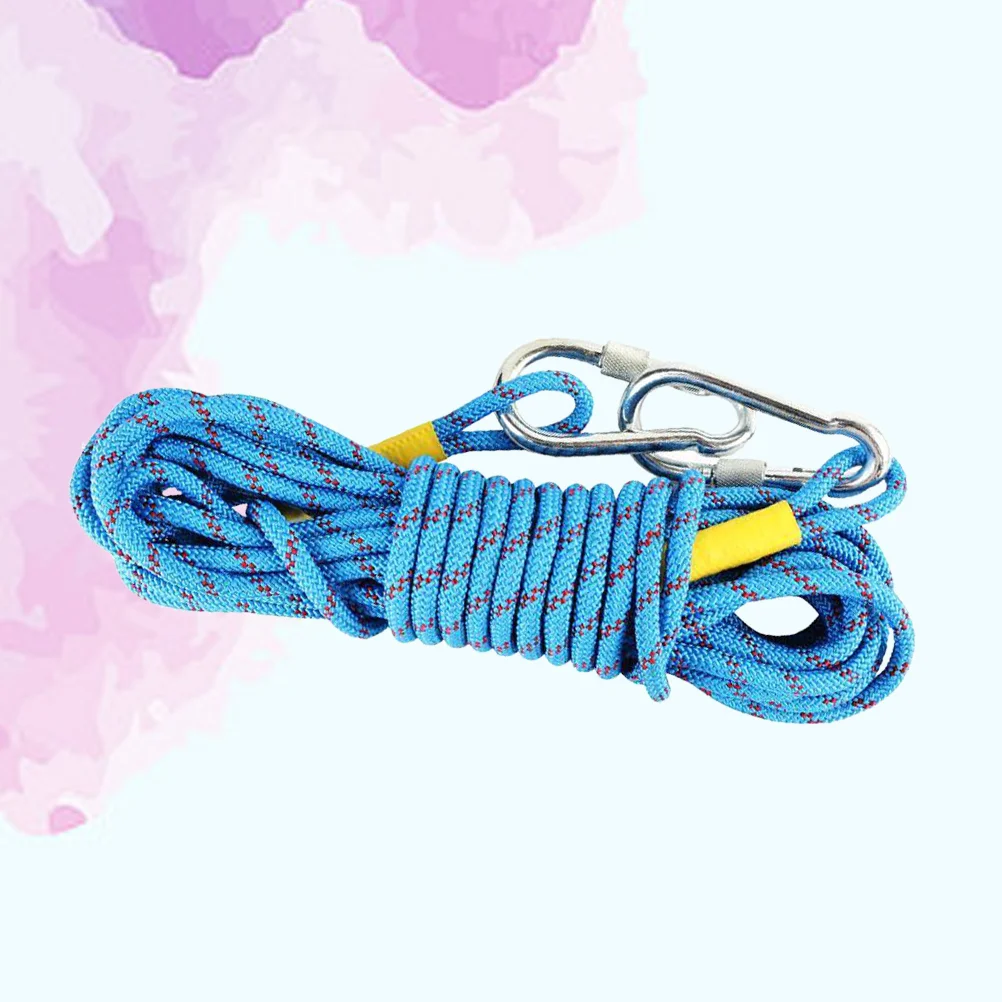 

Rope Climbing Safety Static Hiking Parachute Gymequipment Gear Rappelling Outdoor Hooksduty Heavy Nylon Emergency Accessories