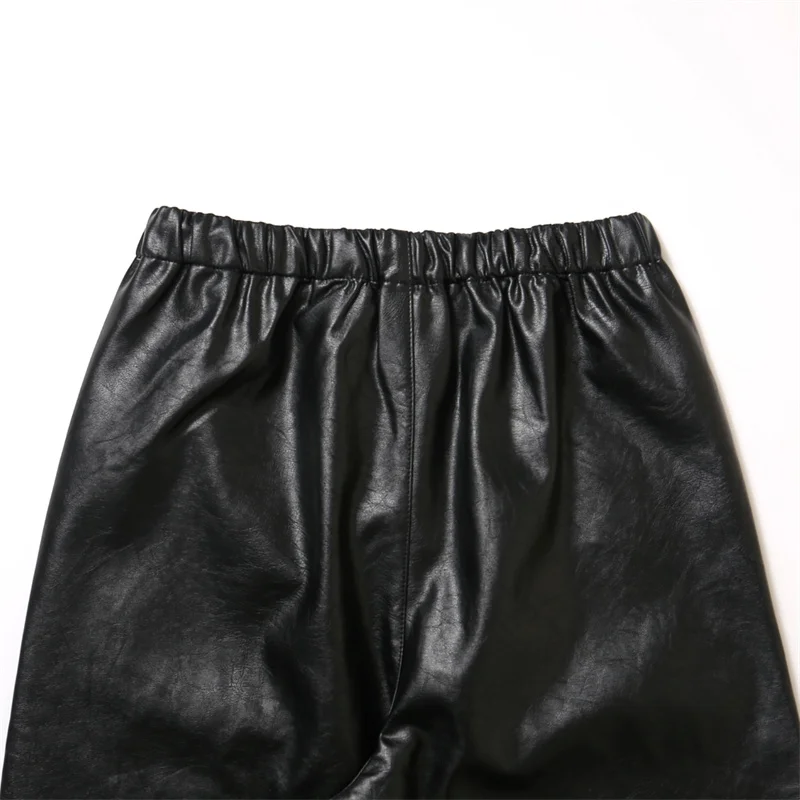 Женские брюки 2024 новинка зимы облегающие широкие с высокой талией брюки-клеш из