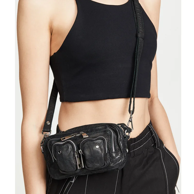 2022 леопардовые кожаные сумки через плечо для женщин роскошные дизайнерская