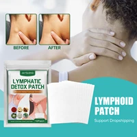 lymphatic detox patch neck armpits breast lymphatic drainage dredging patches anti swelling lymphatic relief patch free shipping