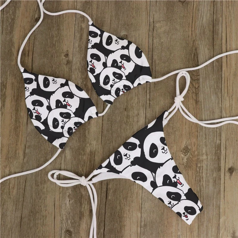 Женский бикини пуш-ап из полиэстера