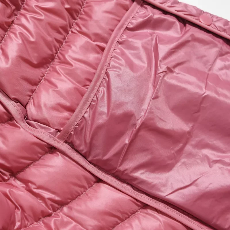 New2022 New Women Thin Down Vest White Duck Vests Autumn And Winter Warm Female Outwear